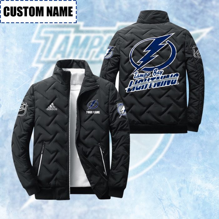 Tampa Bay Lightning Padded Jacket Stand Collar Coats