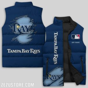 Tampa Bay Rays MLB Sleeveless Down Jacket Sleeveless Vest