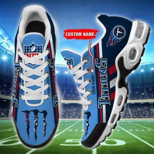 Tennessee Titans Custom Name NFL Air Max Plus TN Monster Shoes TN1097