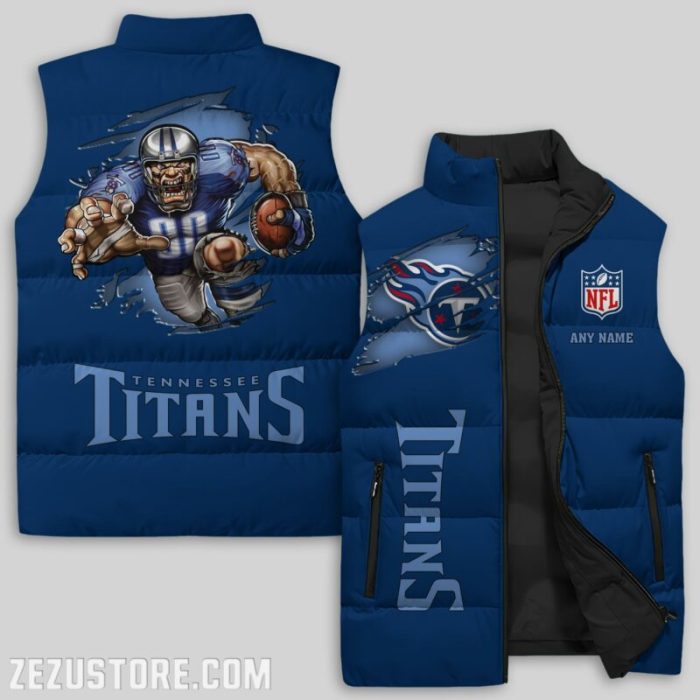 Tennessee Titans NFL Sleeveless Down Jacket Sleeveless Vest