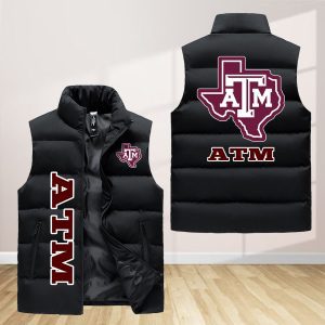 Texas A&M Aggies Sleeveless Down Jacket Sleeveless Vest