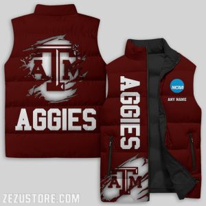 Texas A&M Aggies NCAA Sleeveless Down Jacket Sleeveless Vest