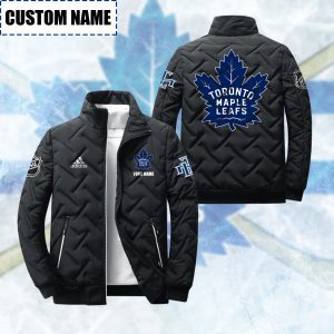 Toronto Maple Leafs Padded Jacket Stand Collar Coats