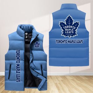 Toronto Maple Leafs Sleeveless Down Jacket Sleeveless Vest