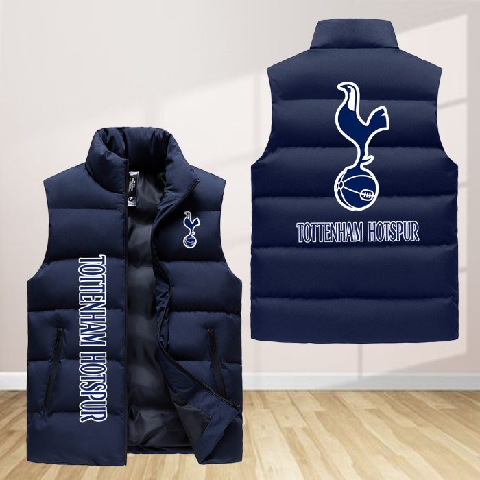 Tottenham Hotspur F.C Sleeveless Down Jacket Sleeveless Vest