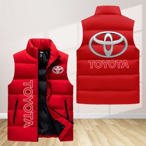 Toyota Sleeveless Down Jacket Sleeveless Vest