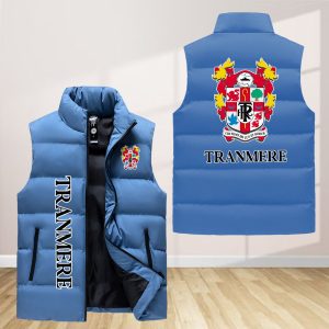 Tranmere Rovers Sleeveless Down Jacket Sleeveless Vest