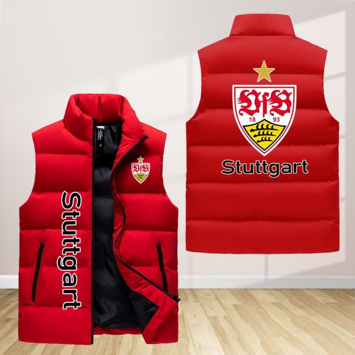 Vfb Stuttgart Sleeveless Down Jacket Sleeveless Vest