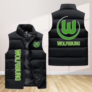Vfl Wolfsburg Sleeveless Down Jacket Sleeveless Vest