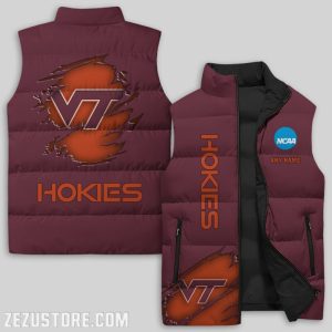 Virginia Tech Hokies NCAA Sleeveless Down Jacket Sleeveless Vest