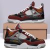 Washington Commanders NFL Premium Jordan 4 Sneaker Personalized Name Shoes JD4643