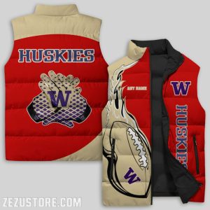 Washington Huskies NCAA Sleeveless Down Jacket Sleeveless Vest