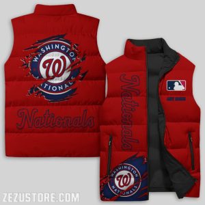 Washington Nationals MLB Sleeveless Down Jacket Sleeveless Vest