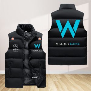 Williams Racing Sleeveless Down Jacket Sleeveless Vest