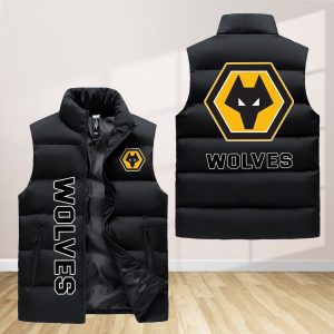 Wolverhampton Wanderers F.C Sleeveless Down Jacket Sleeveless Vest