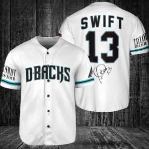 Arizona Diamondbacks Taylor Swift Fan Baseball Jersey BTL1001