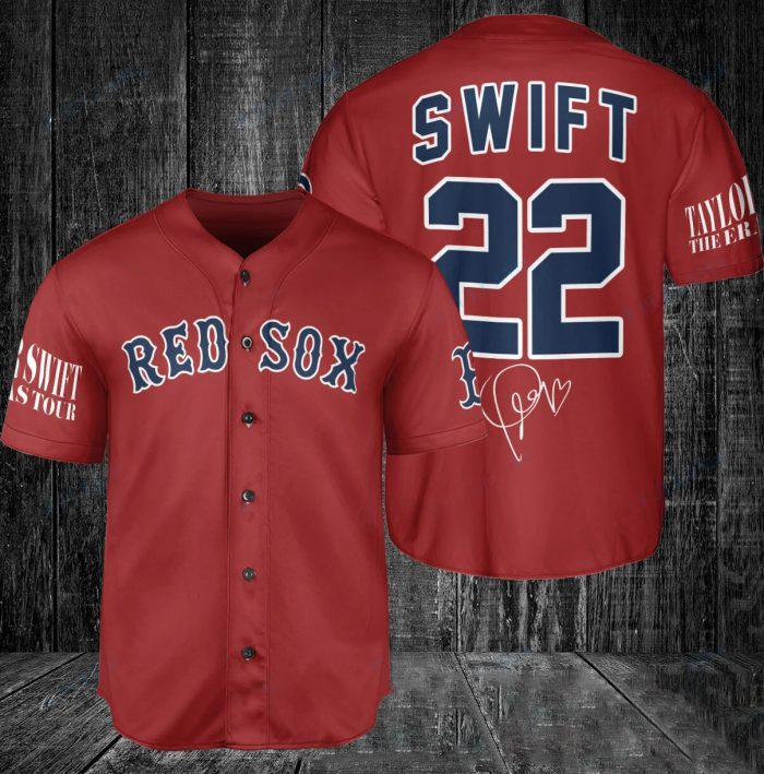 Boston Red Sox Taylor Swift Fan Baseball Jersey BTL1006