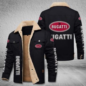 Bugatti Fleece Cargo Jacket Winter Jacket For Car Lover 2023 Collection FCJ1040