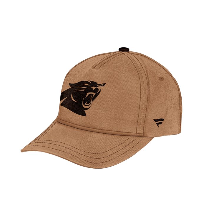 Carolina Panthers NFL Veterans Salute To Service Brown Personalized Classic Baseball Cap