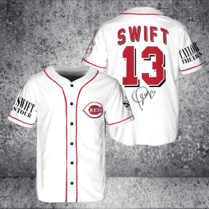 Cincinnati Reds Taylor Swift Fan Baseball Jersey BTL1014
