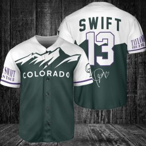 Colorado Rockies Taylor Swift Fan Baseball Jersey BTL1017