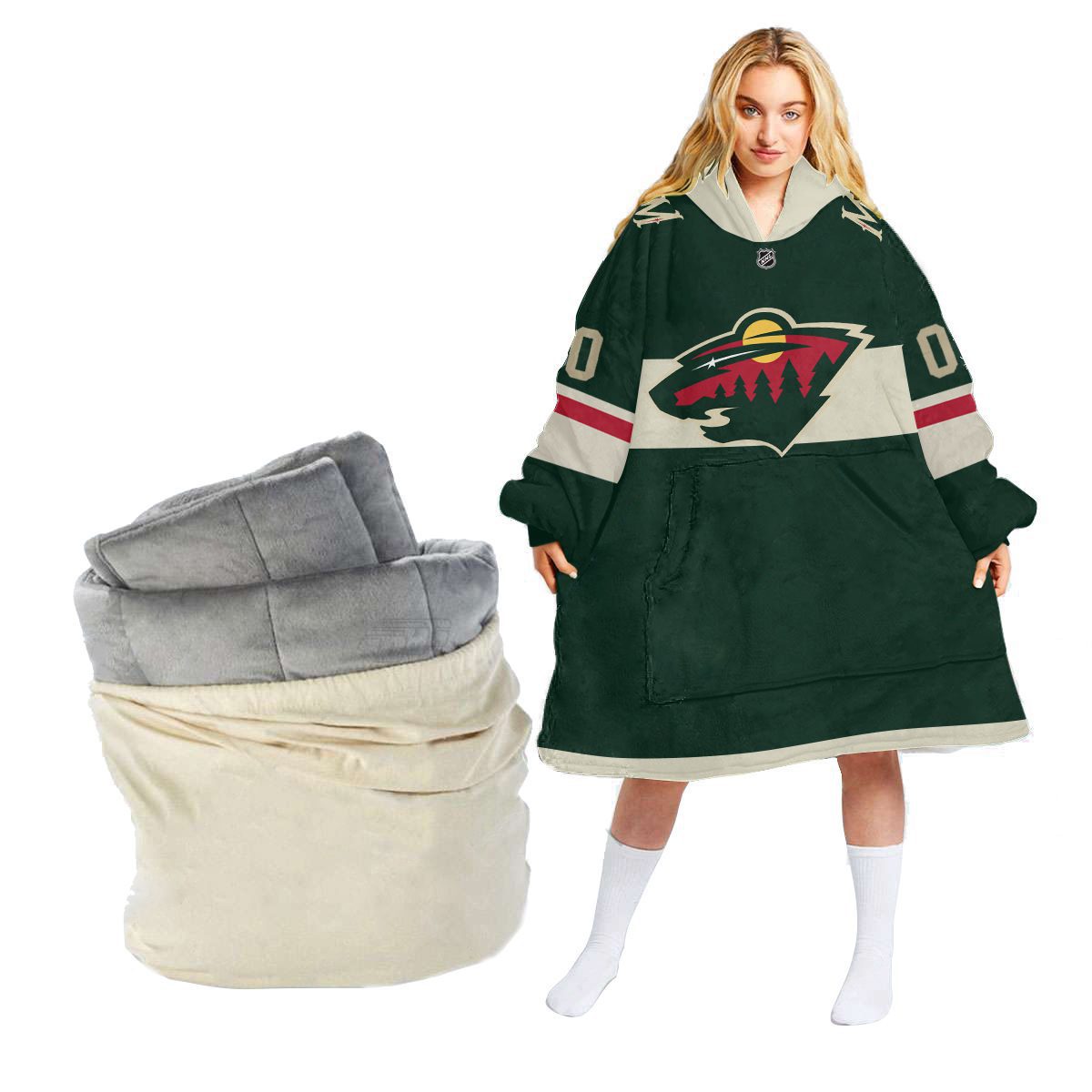 Hoodie Wearable Blanket
