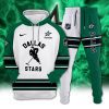 Dallas Stars Combo Hoodie Long Pants Set Edition 3D CHJ1609