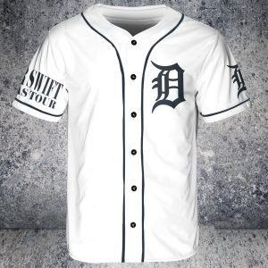Detroit Tiger Taylor Swift Fan Baseball Jersey BTL1020