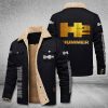 H2 Hummer Cars Logo Personalized Fleece Cargo Jacket Winter Jacket FCJ1016