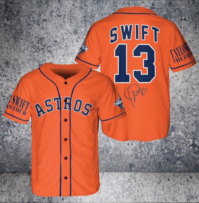 Houston Astros Taylor Swift Fan Baseball Jersey BTL1022