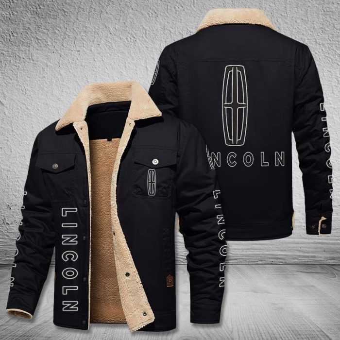 Lincoln Fleece Cargo Jacket Winter Jacket For Car Lover 2023 Collection FCJ1068