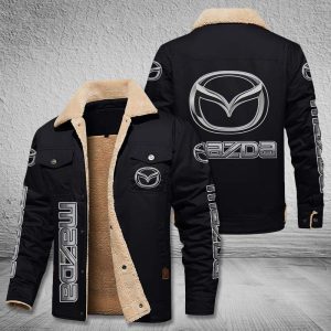Mazda Fleece Cargo Jacket Winter Jacket For Car Lover 2023 Collection FCJ1071