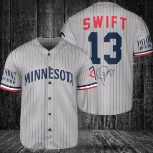 Minnesota Twins Taylor Swift Fan Baseball Jersey BTL1033