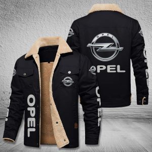 Opel Fleece Cargo Jacket Winter Jacket For Car Lover 2023 Collection FCJ1078