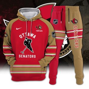Ottawa Senators Combo Hoodie Long Pants Set Edition 3D CHJ1620