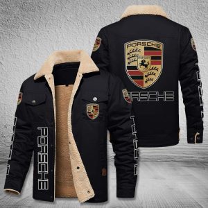 Porsche Fleece Cargo Jacket Winter Jacket For Car Lover 2023 Collection FCJ1081