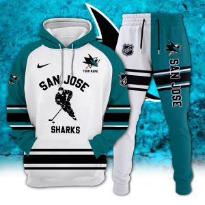 San Jose Sharks Combo Hoodie Long Pants Set Edition 3D CHJ1623