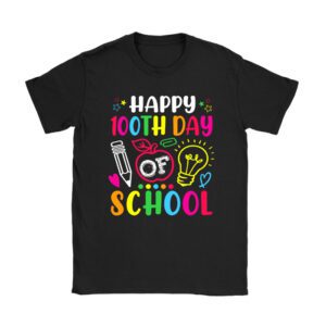 100th Day of School Teachers Kids Child Happy 100 Days Unisex T-Shirt TH1013