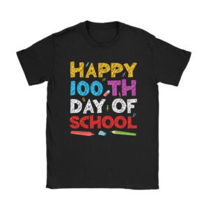 100th Day of School Teachers Kids Child Happy 100 Days Unisex T-Shirt TH1014