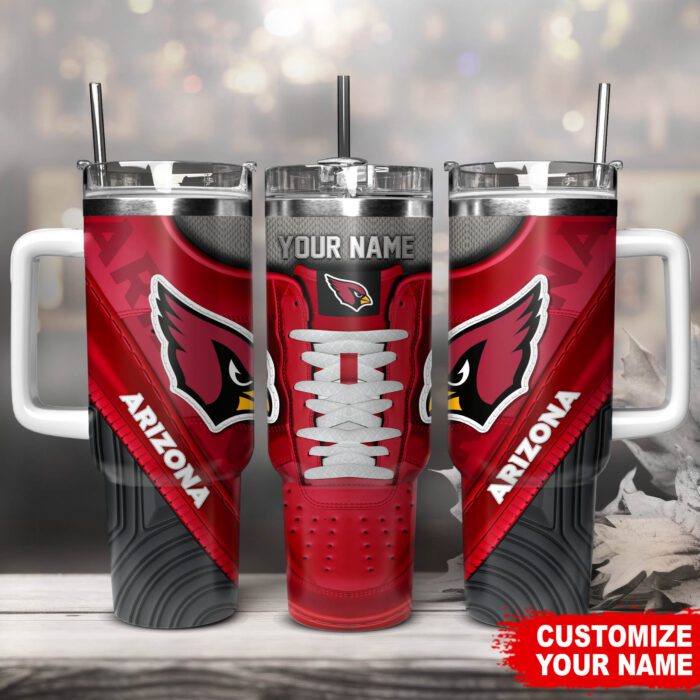 Arizona Cardinals Sneaker NFL 32 Teams Personalized Stanley Tumbler 40Oz STT1890