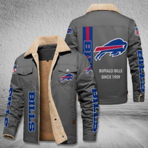 Buffalo Bills Fleece Cargo Jacket Winter Jacket FCJ1739