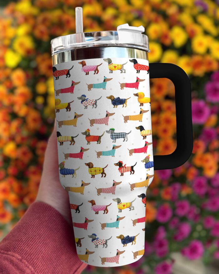 Dachshund Shineful 40oz Stanley Tumbler NEW COLOR STT1524