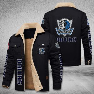 Dallas Mavericks Fleece Cargo Jacket Winter Jacket FCJ1858