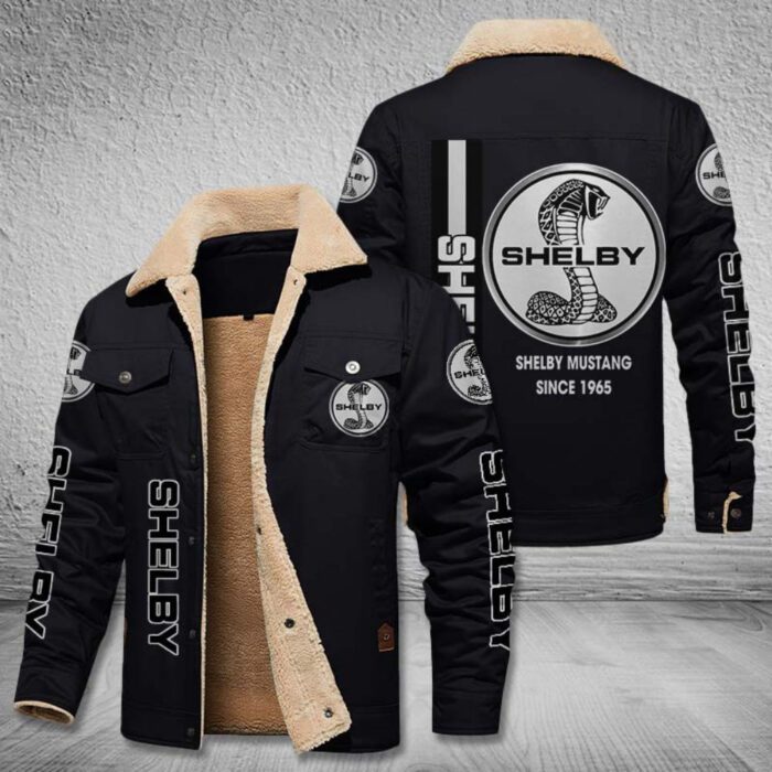 Ford Shelby Fleece Cargo Jacket Winter Jacket FCJ1891