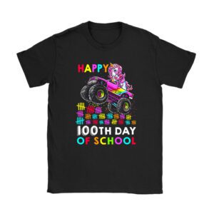 Happy 100th Day Of School Funny Unicorn Student Kids Girls Unisex T-Shirt TH1031