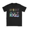 Happy 100th Day Of School Hooray For 100 Days Teachers Kids Unisex T-Shirt TH1101