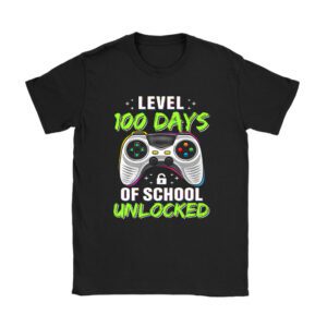 Level 100 Days Of School Unlocked Boys 100th Day Of School Unisex T-Shirt TH1130