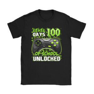 Level 100 Days Of School Unlocked Boys 100th Day Of School Unisex T-Shirt TH1132