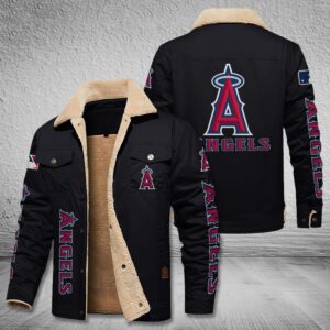 Los Angeles Angels Fleece Cargo Jacket Winter Jacket FCJ1772