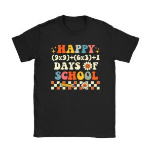 Math Formula 100 Days Of School Funny Math Teacher 100th Day Unisex T-Shirt TH1126